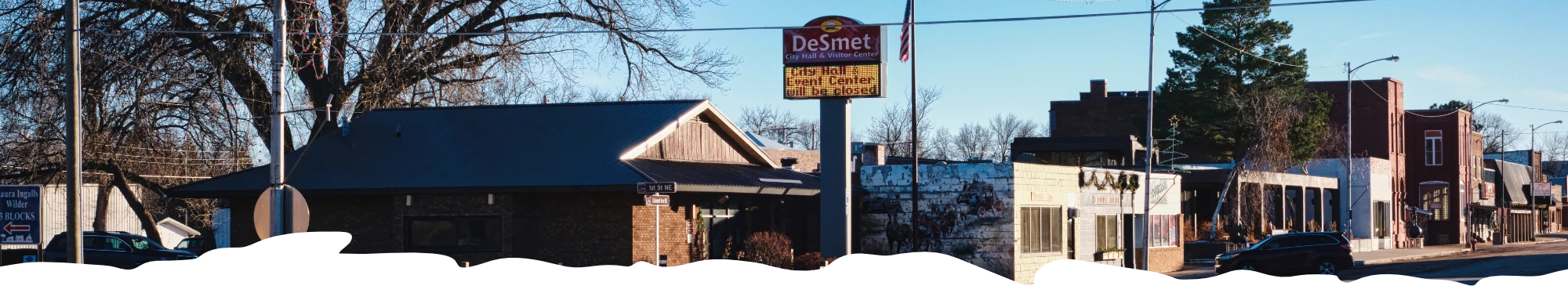 City of De Smet city hall and visitor center