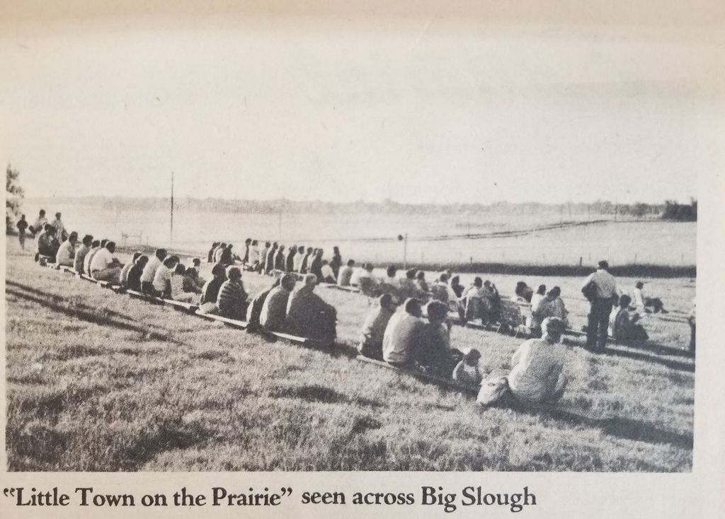 Historical photo of Little Town on the Prairie.
