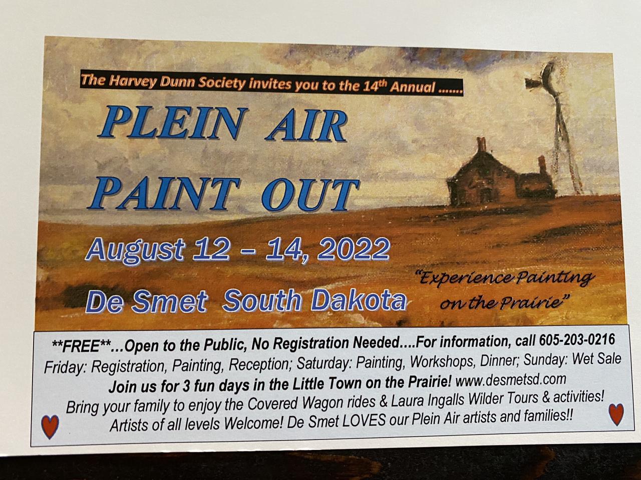 14th Annual Plein Air Paint Out